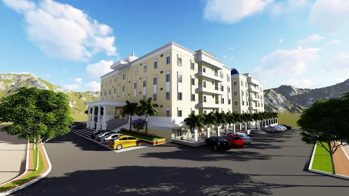 Mallikarjuna Sadan accommodation building in Srisailam